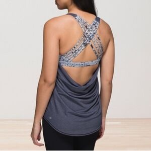 Lululemon Tank Top - Blue Z size M